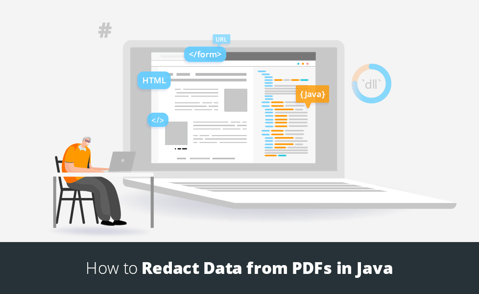 How to Redact Data from PDFs in Java webpage banner
