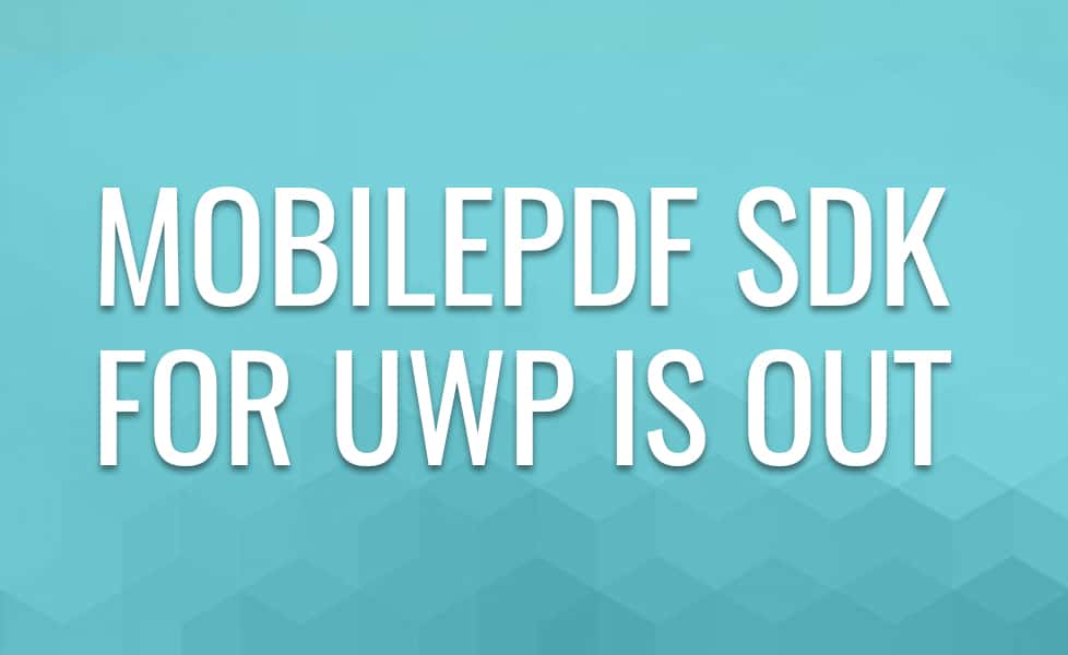 UWP RDK 1