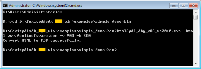 administrator windows system command simple demo examples html pdf foxit