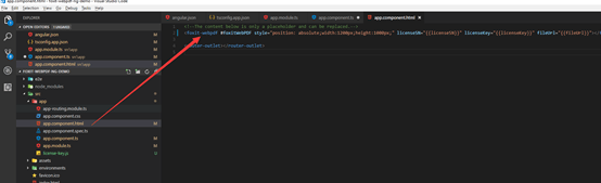 angular foxit html license key