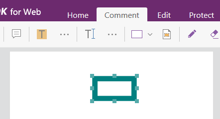 comment tab image size box foxit pdf sdk