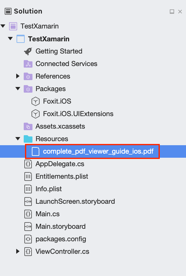 complete pdf viewer guide ios sdk resources test xamarin solution