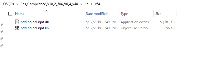 compliance pdf engine light folder library application sdk foxit