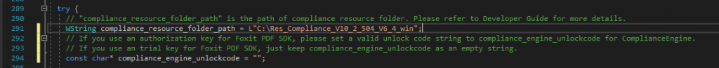 compliance resource folder code html path windows
