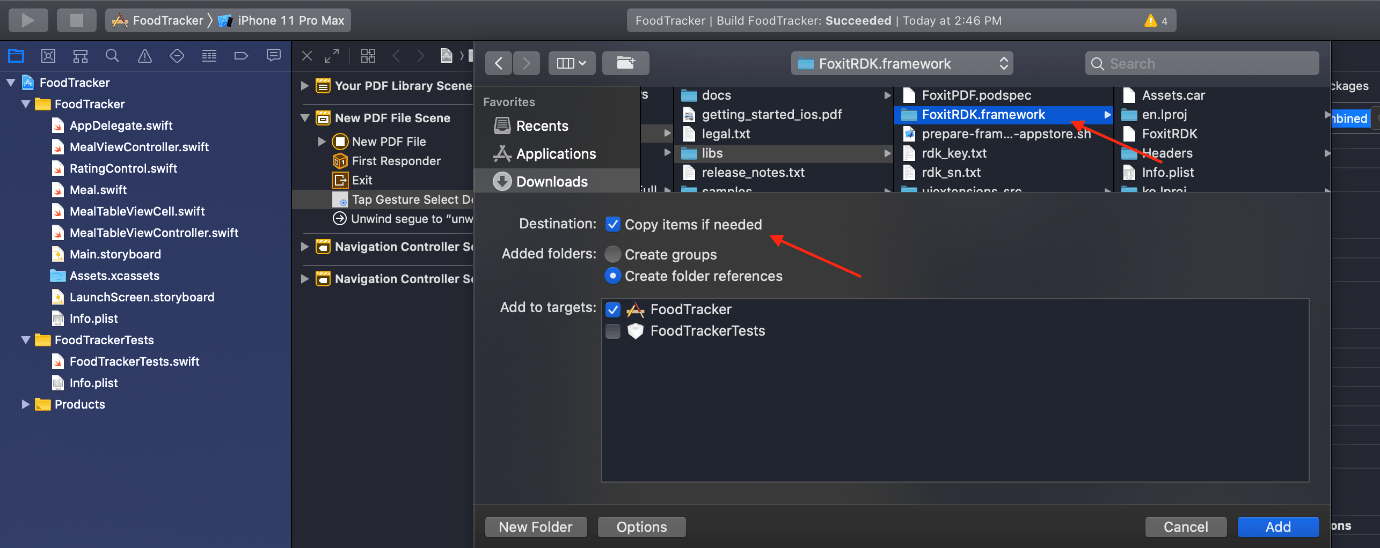copy items downloads foxit rdk pdf sdk framework