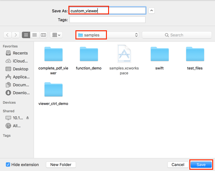 custom viewer samples pdf save ios foxit