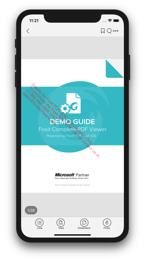 demo guide viewer ios mobile pdf