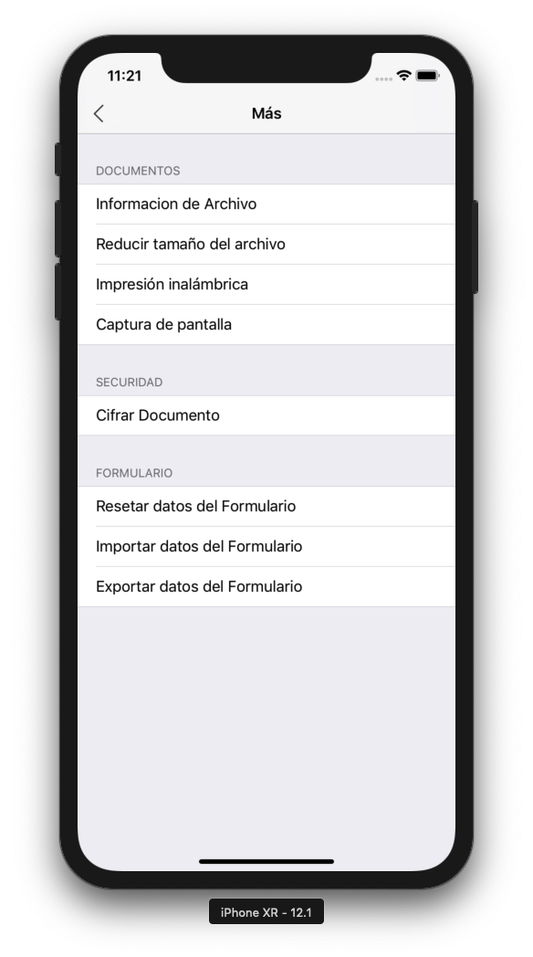 demo spanish settings language change mobile ios foxit