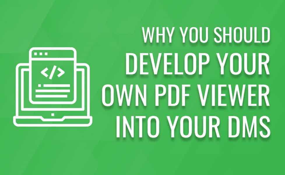 develop pdf viewer document management system