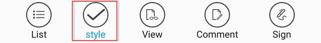 developer guide foxit pdf sdk android figure bottom bar custom 1