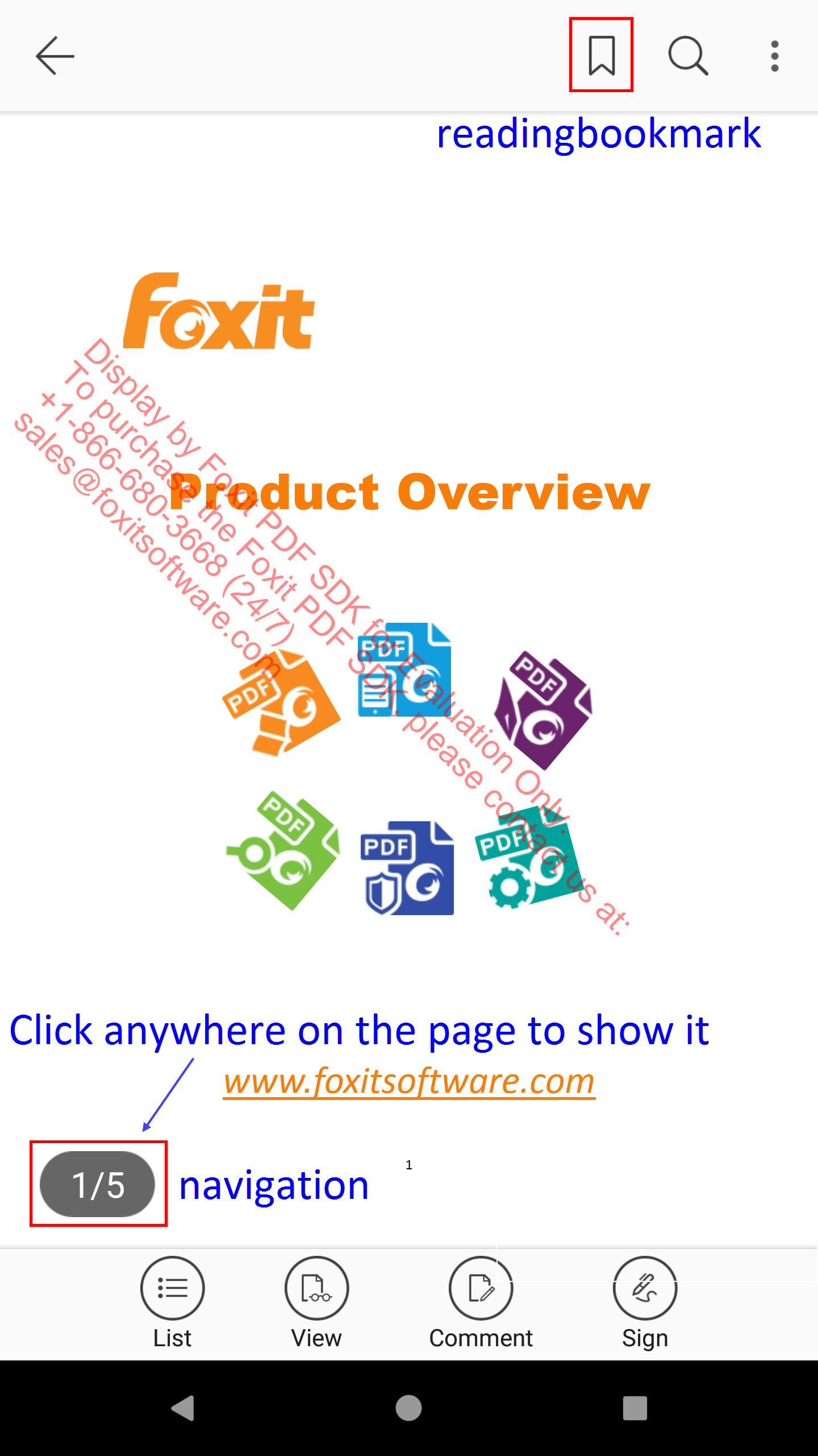 developer guide foxit pdf sdk android figure features modules 1