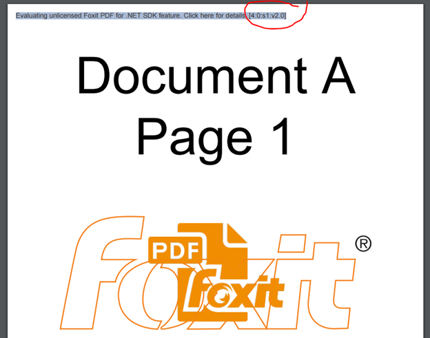 document page pdf foxit sdk net features