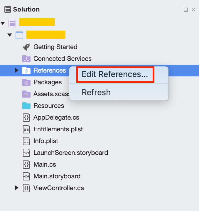 edit references refresh solution ios developer guide 1