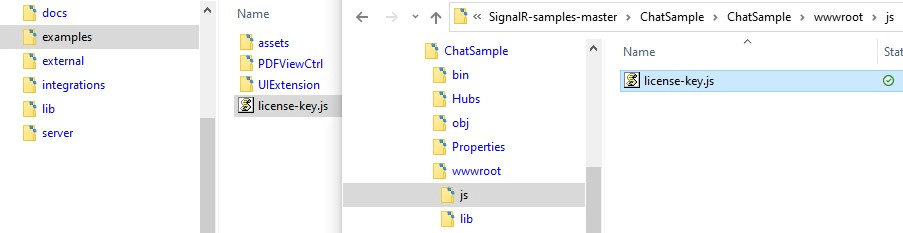 folders examples license key files pdf sdk foxit