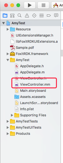 Changing viewcontroller.m to viewcontroller.mm