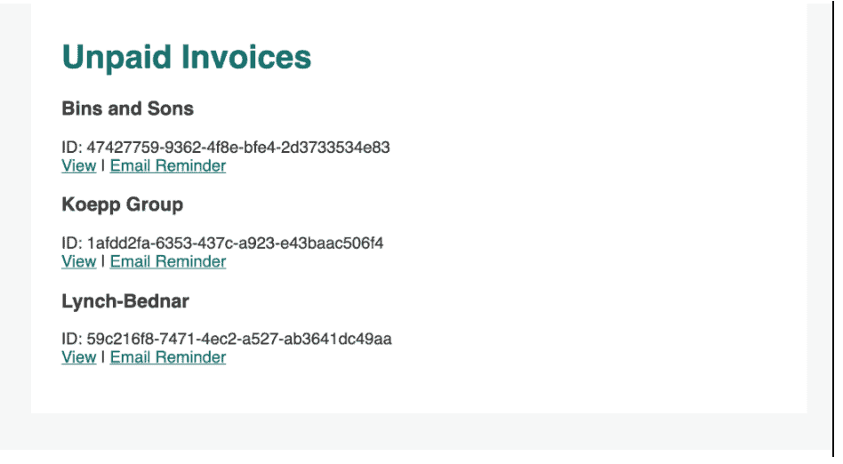 invoice pdf sdk project