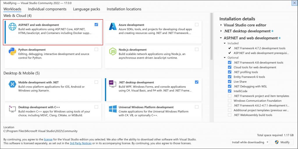 ASP.NET and web developmen