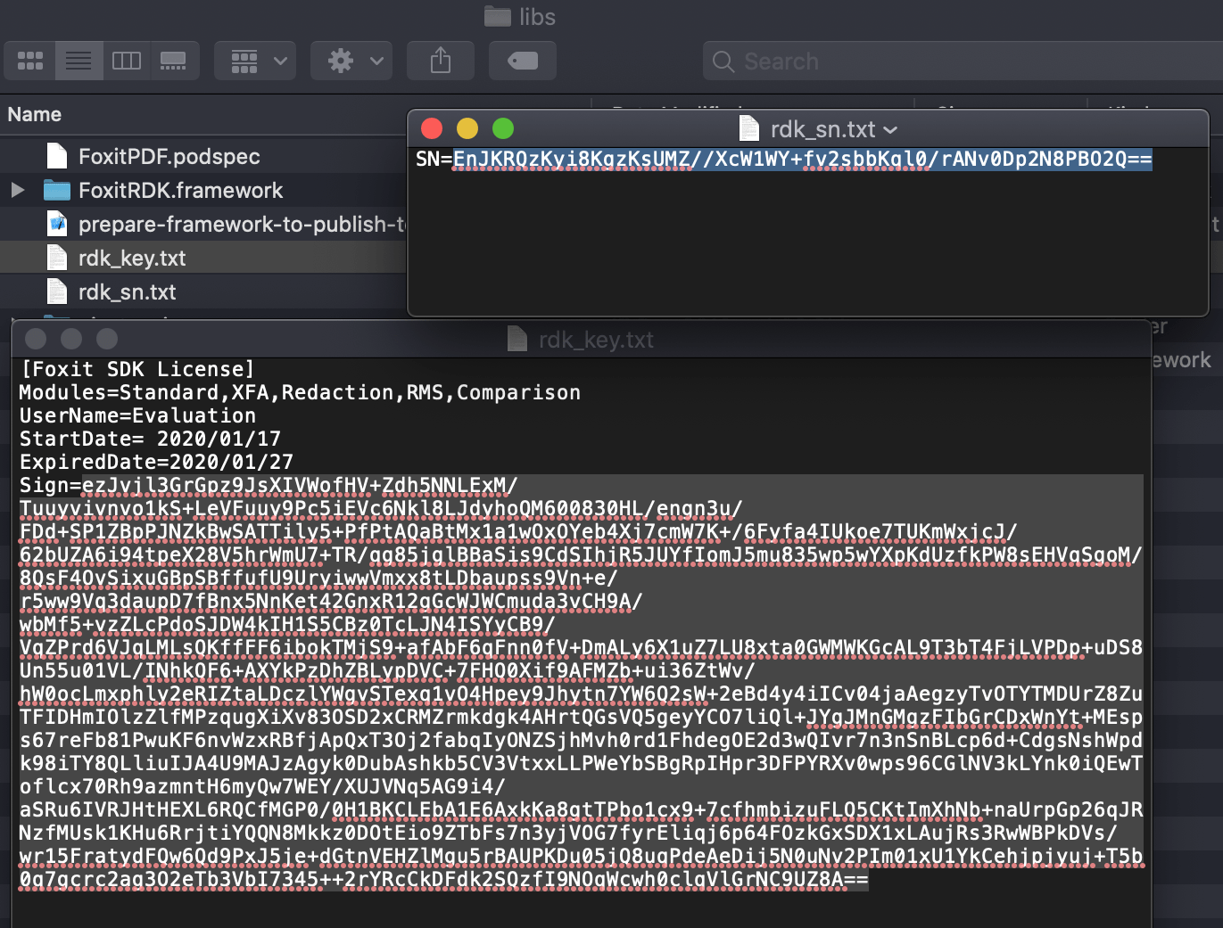 notepad code rdk pdf sdk foxit text