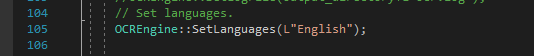 ocr engine set languages code windows foxit
