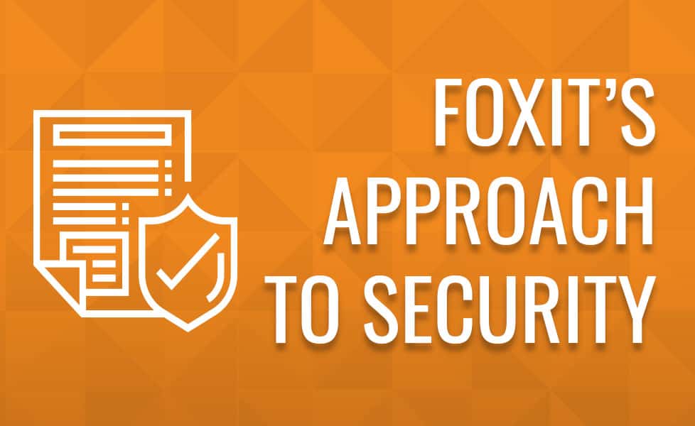pdf security foxit