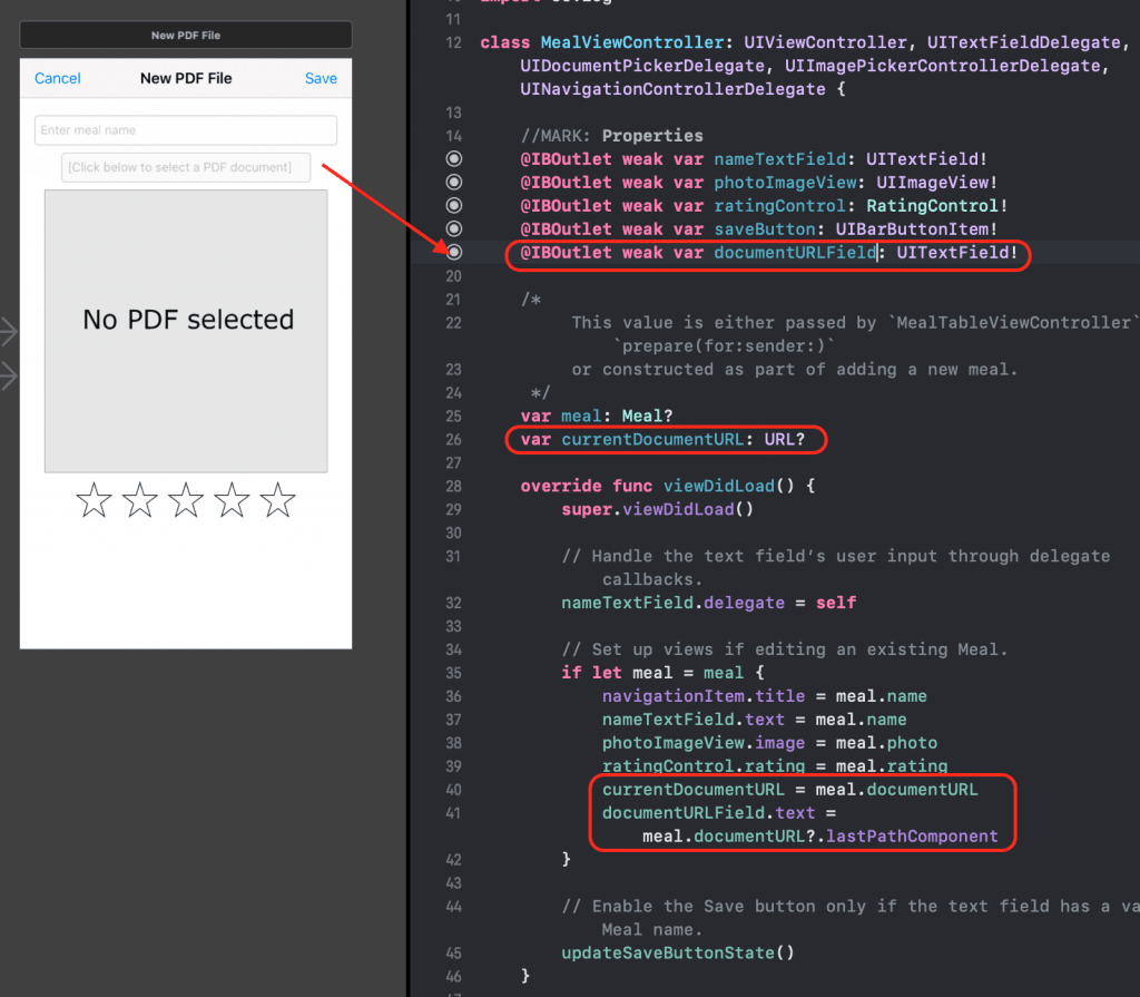 swift code live output pdf tools sdk foxit