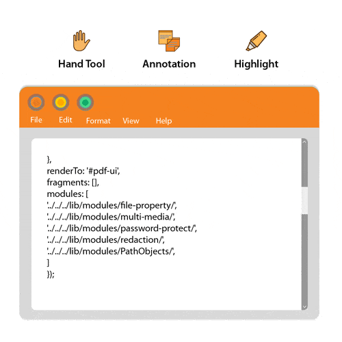 web javascript pdf sdk features toggle on off