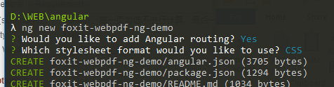web pdf angular foxit routing css demo