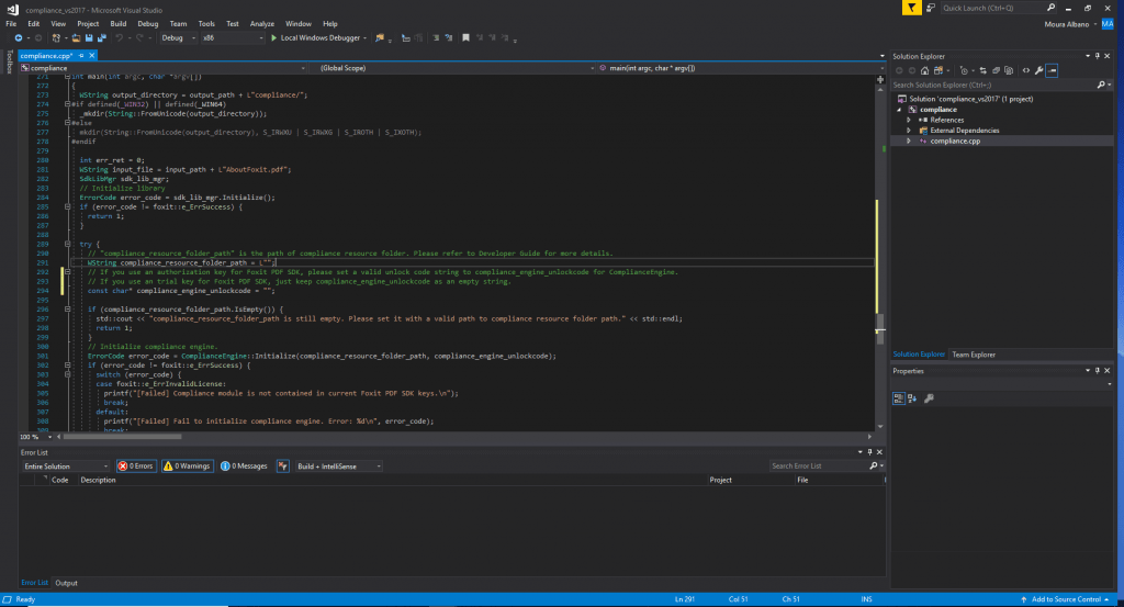 windows html code compliance resource folder foxit pdf sdk